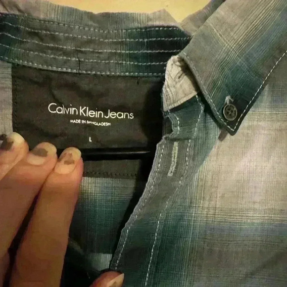 Calvin  Klein button down - Picture 2 of 3